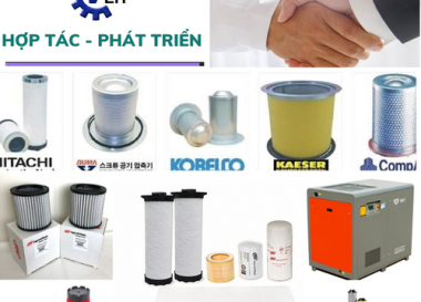 lọc dầu,lọc gió,lọc tách dầu máy Nén Khí Trục Vít Tại Bình Dương,Đồng Nai,Thành Phố Hồ Chí Minh,Tây Ninh