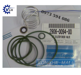 2906009400 1625170485 GA90 GA110 GA132 GA160 GA200 Oil Stop Check Valve Kit for Atlas Copco Screw Air Compressor Part 2906-0094-00 1625-1704-85