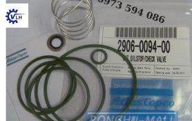 2906009400 1625170485 GA90 GA110 GA132 GA160 GA200 Oil Stop Check Valve Kit for Atlas Copco Screw Air Compressor Part 2906-0094-00 1625-1704-85